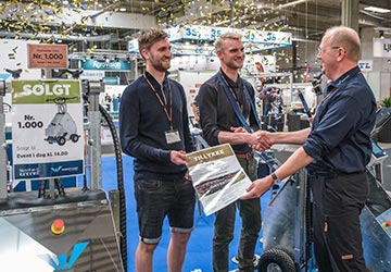 1.000 robots worldwide making washing in pig barns easier